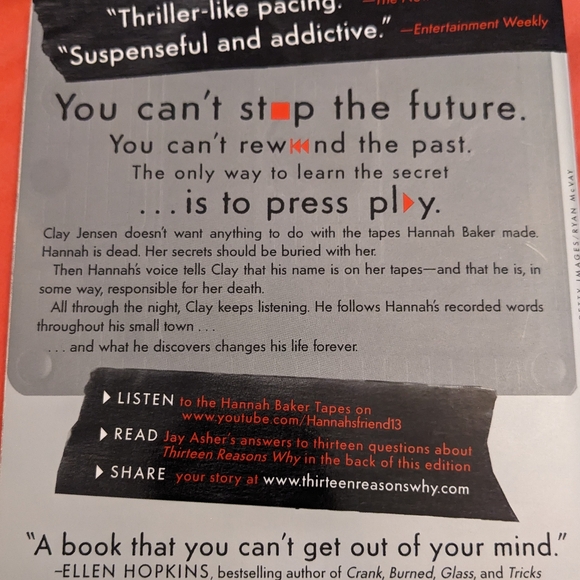 Book - Thirteen Reasons Why - Picture 2 of 5